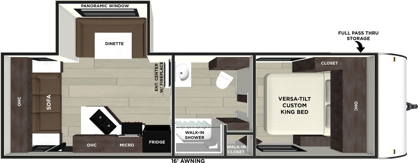Cruise Lite 24RLXL Floorplan